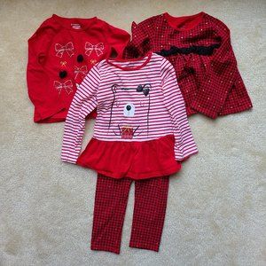 EUC First Impressions Bundle of Baby Girl Clothes Size 18-24M